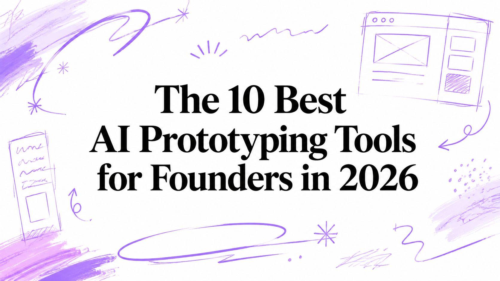 The 10 Best AI Prototyping Tools for Founders in 2026