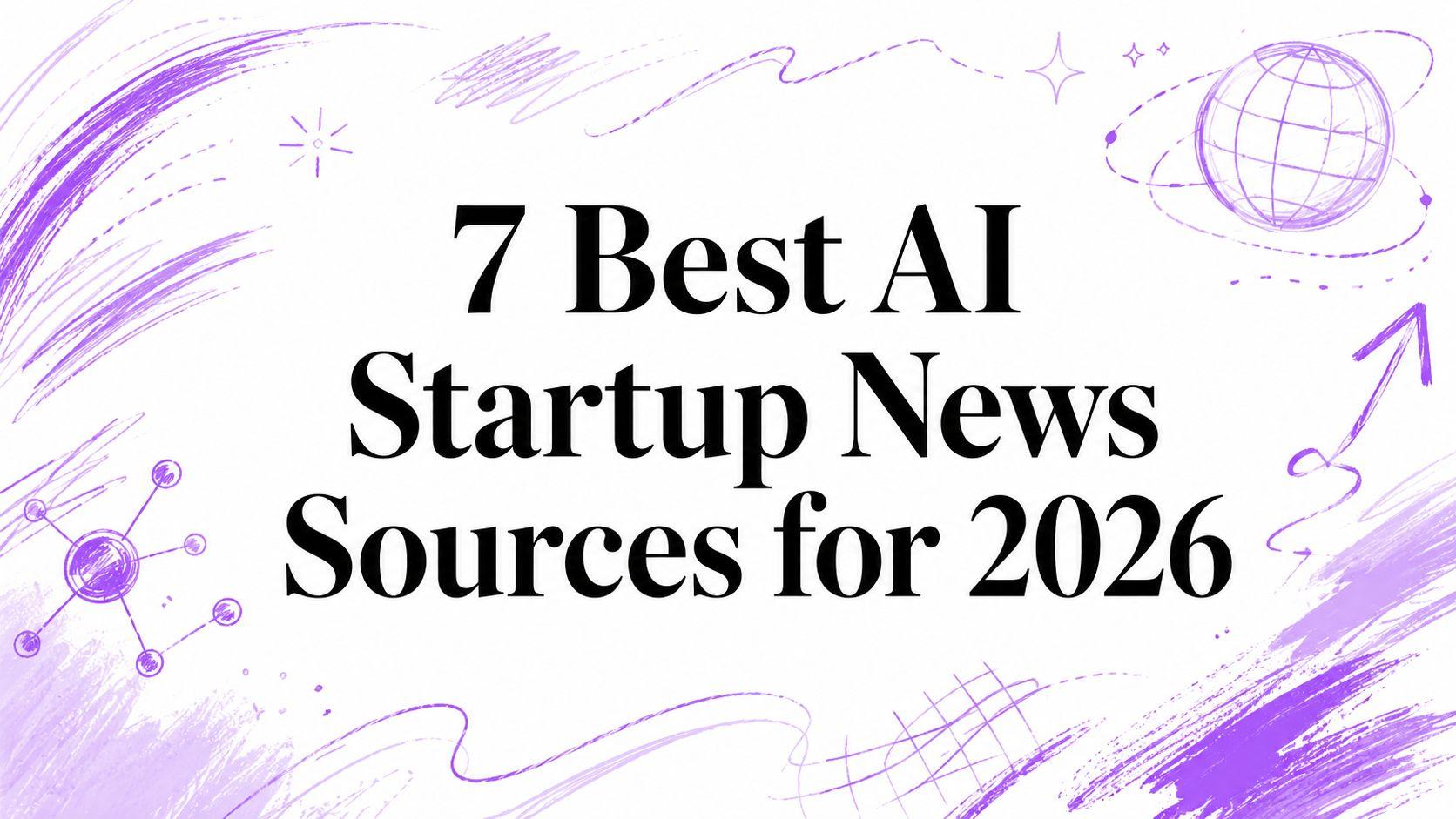 7 Best AI Startup News Sources for 2026