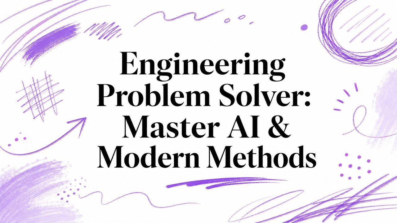 Engineering Problem Solver: Master AI & Modern Methods