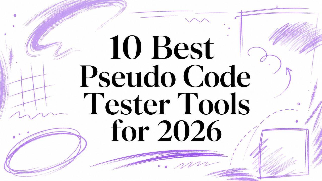 10 Best Pseudo Code Tester Tools for 2026
